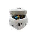 D20 Plush Dice Bag