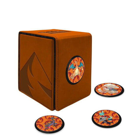 Pokemon Accessory - Alcove Flip Deck Box (Scorching Summit)