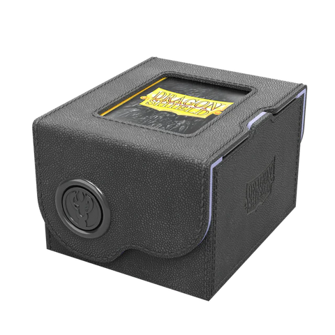Dragonshield Dragon Lock System - Dragon Box 150+ - Black & Lilac