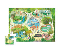 Crocodile Creek Floor Puzzle - 123 Zoo