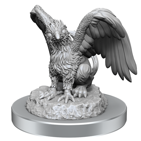 D&D Unpainted Miniature Griffon Hatchlings
