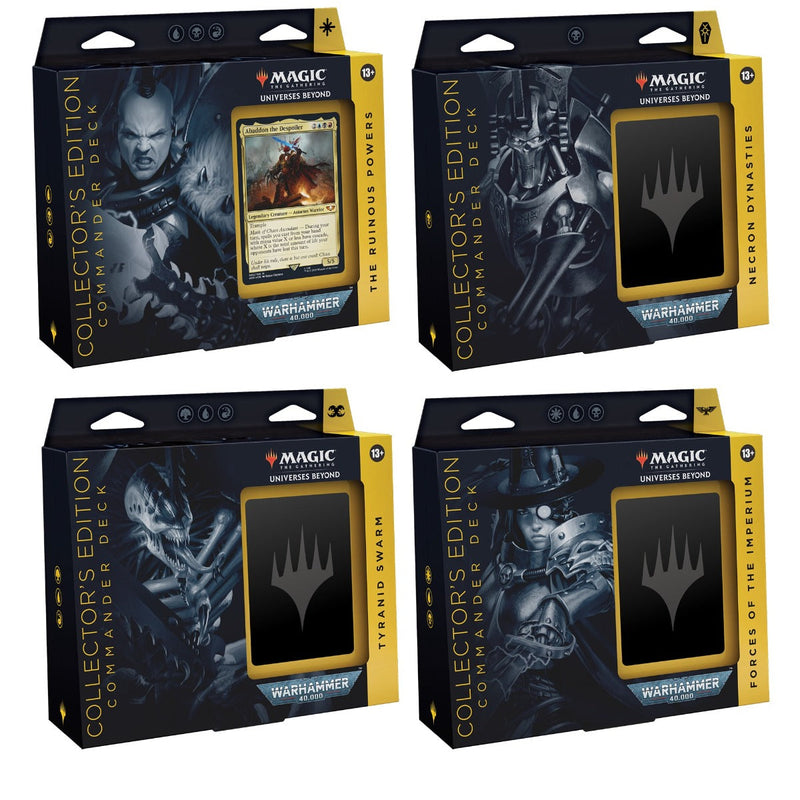 MTG Warhammer 40,000 Commander Decks Premium Bundle