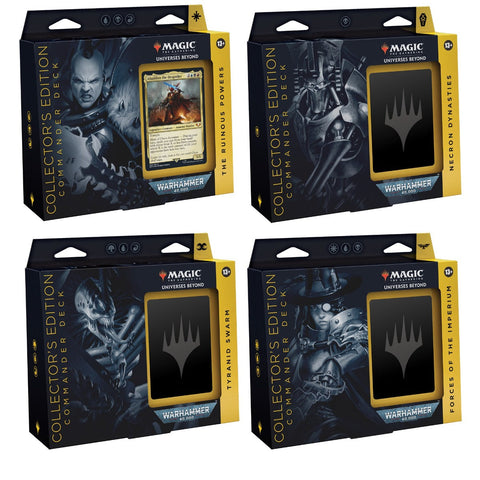 MTG Warhammer 40,000 Commander Decks Premium Bundle
