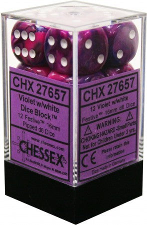 Chessex 12-Die Set - Festive