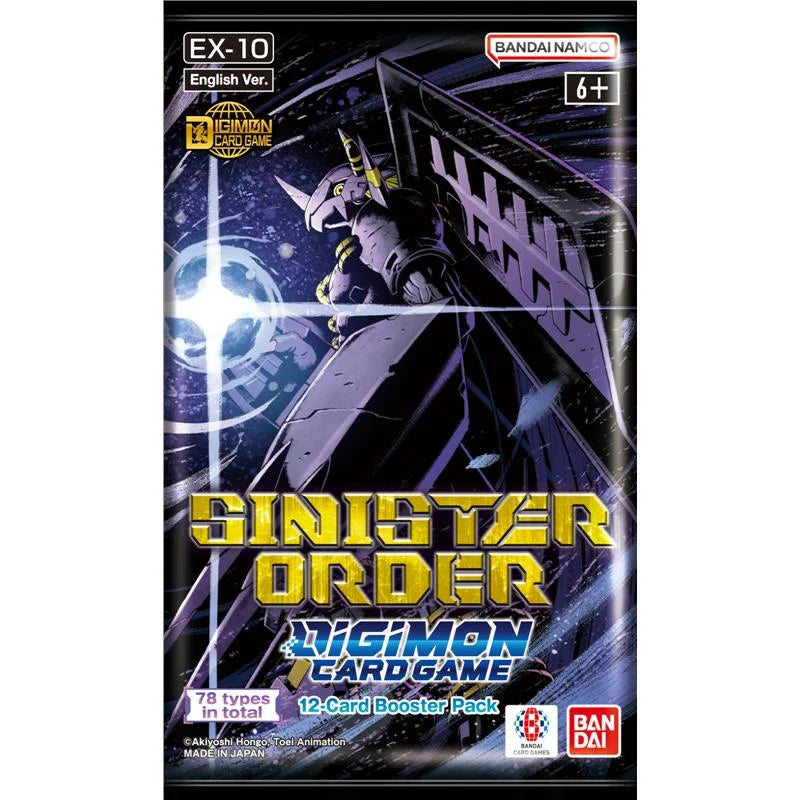Digimon Sinister Order Booster EX-10