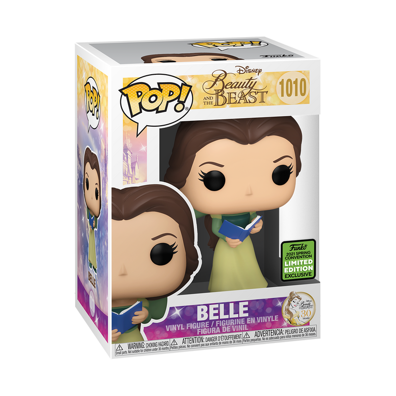 B&tB - Belle Green Dress w/Book 30th Pop! 1010 EC21