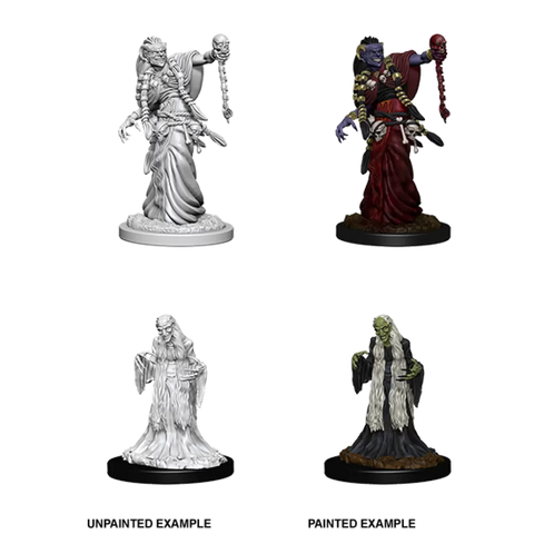D&D Nolzurs Marvelous Unpainted Miniatures Green Hag & Night Hag