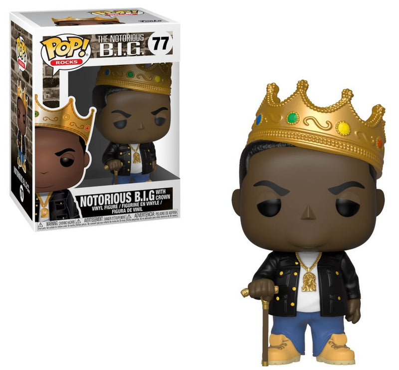 Notorious B.I.G (With Crown) Pop! 77