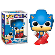 Sonic the Hedgehog - Classic Sonic (With Skateboard ) Pop! 632