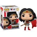 Wonder Woman w/ Flag - Wonder Woman Pop! 392