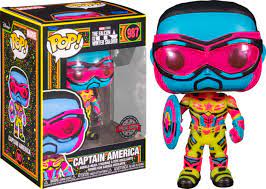 The Falcon and the Winter Soldier - Captain America (Blacklight) Pop! 987