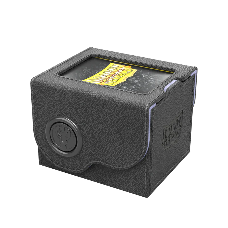 Dragonshield Dragon Lock System - Dragon Box 100+ - Black & Lilac