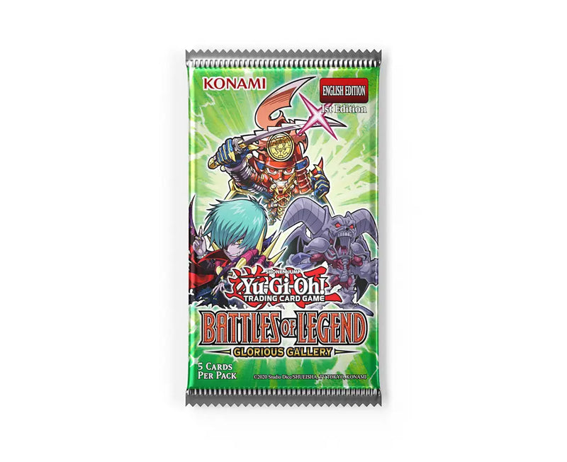 YGO Booster Pack - Battles of Legend: Glorious Gallery (1st Edition)