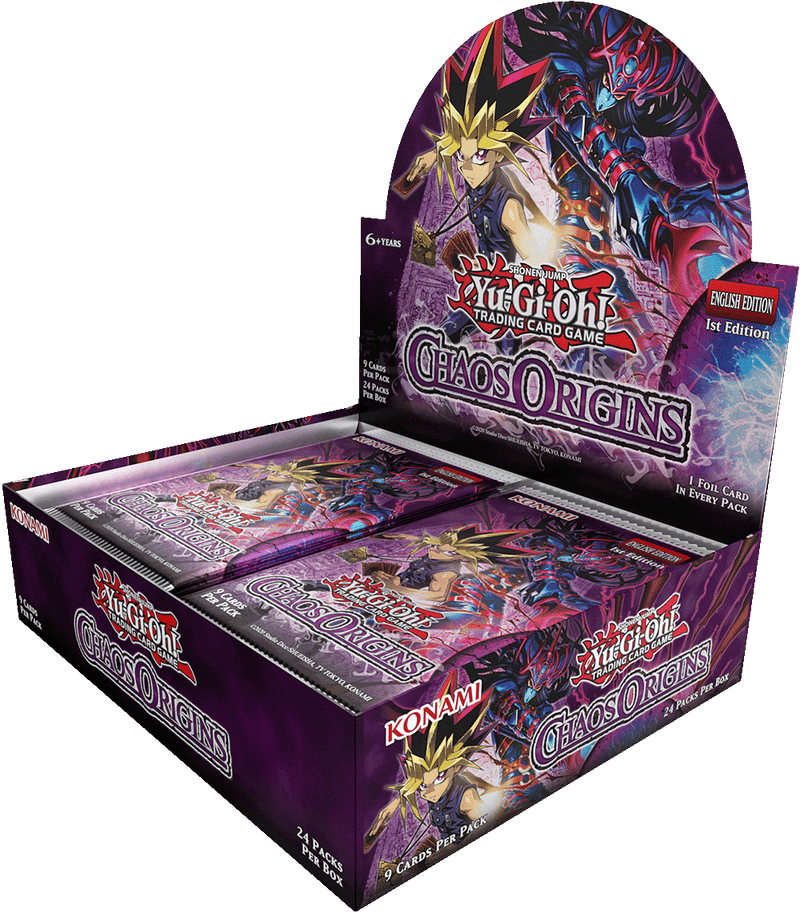 YGO Booster Box - Chaos Origins (1st Edition)