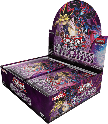 YGO Booster Box - Chaos Origins (1st Edition)