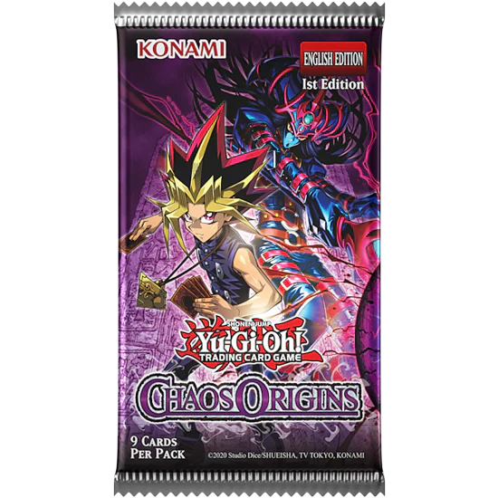 YGO Booster Pack - Chaos Origins (1st Edition)