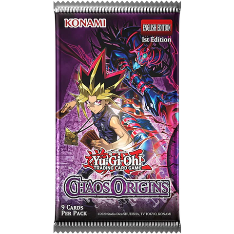 YGO Booster Pack - Chaos Origins (1st Edition)