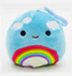 Squishmallows 3.5 inch Over the Rainbow clip ons