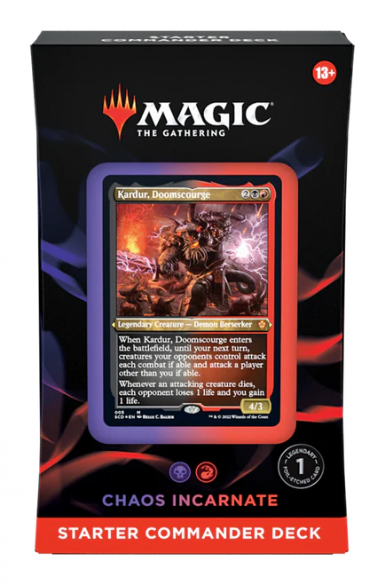 Magic the Gathering Starter Commander Deck 2022