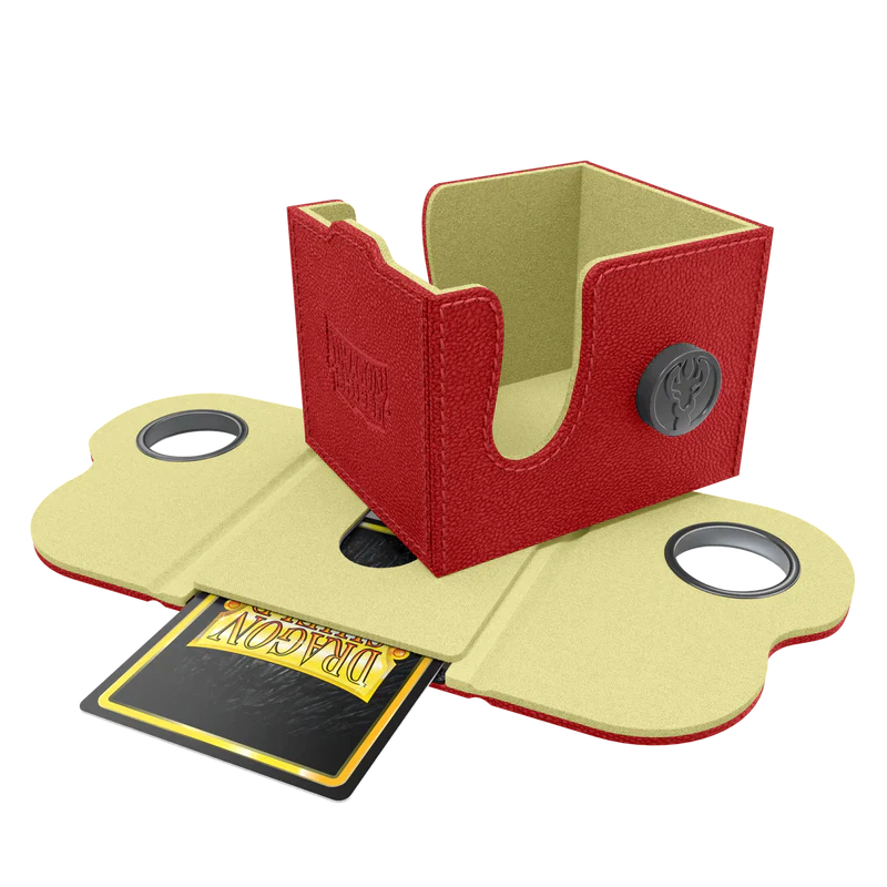 Dragonshield Dragon Lock System - Dragon Box 100+ - Red & Lemon