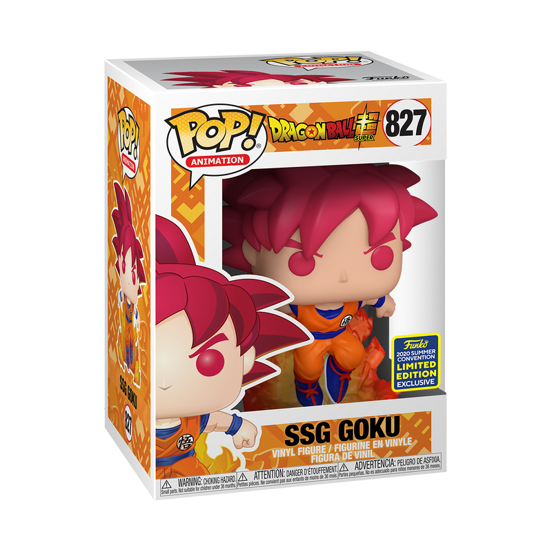Dragon Ball Z - SSG Goku w/flames Pop! SD20 827