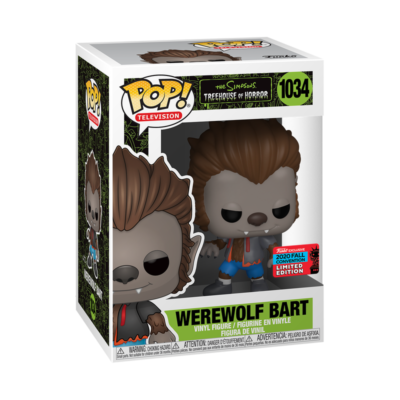 Simpsons - Bart Wolfman Pop! NY20