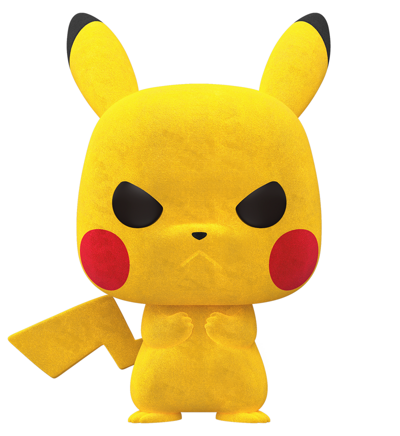 Pokemon - Pikachu Grumpy (Flocked) Pop! NY20