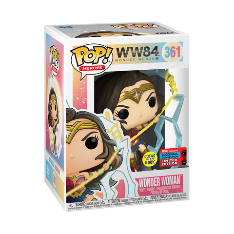 Wonder Woman 2 - Wonder Woman (Lightning) (Glow) Pop! 361 NY20