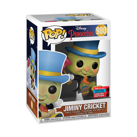 Pinocchio - Jiminy Cricket Pop! NY20