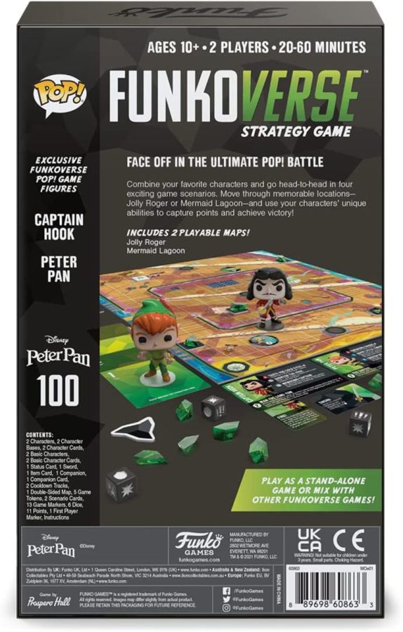 Pop! Funkoverse Strategy Game - Peter Pan