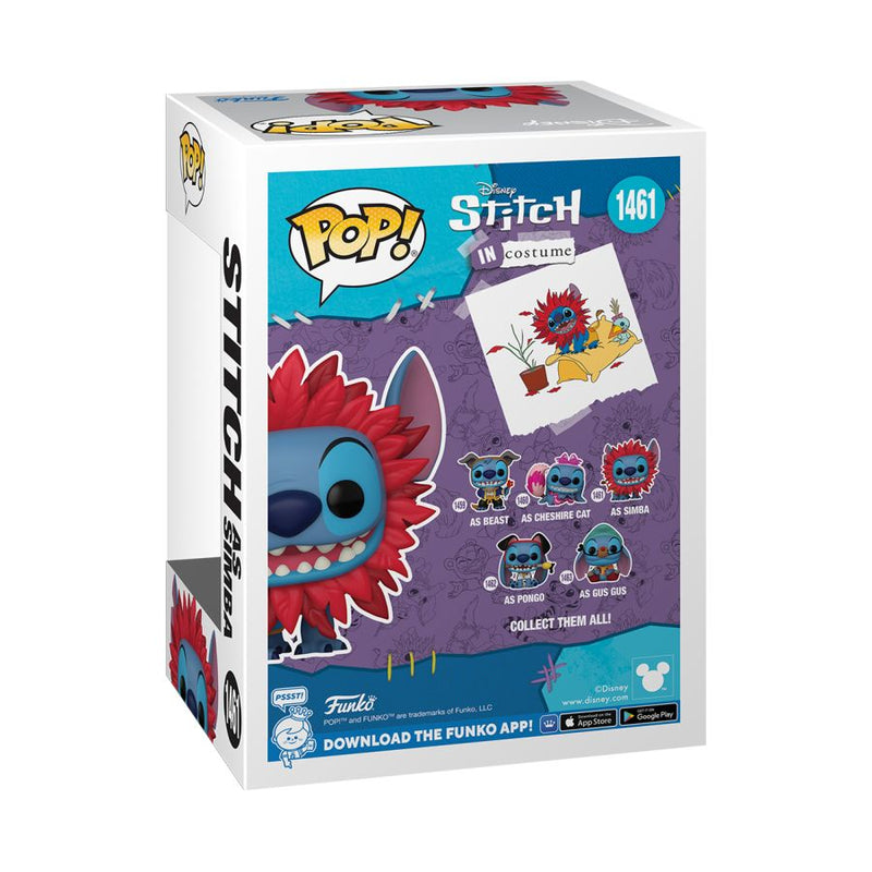 Disney - Stitch Simba Costume Pop! Vinyl 1461