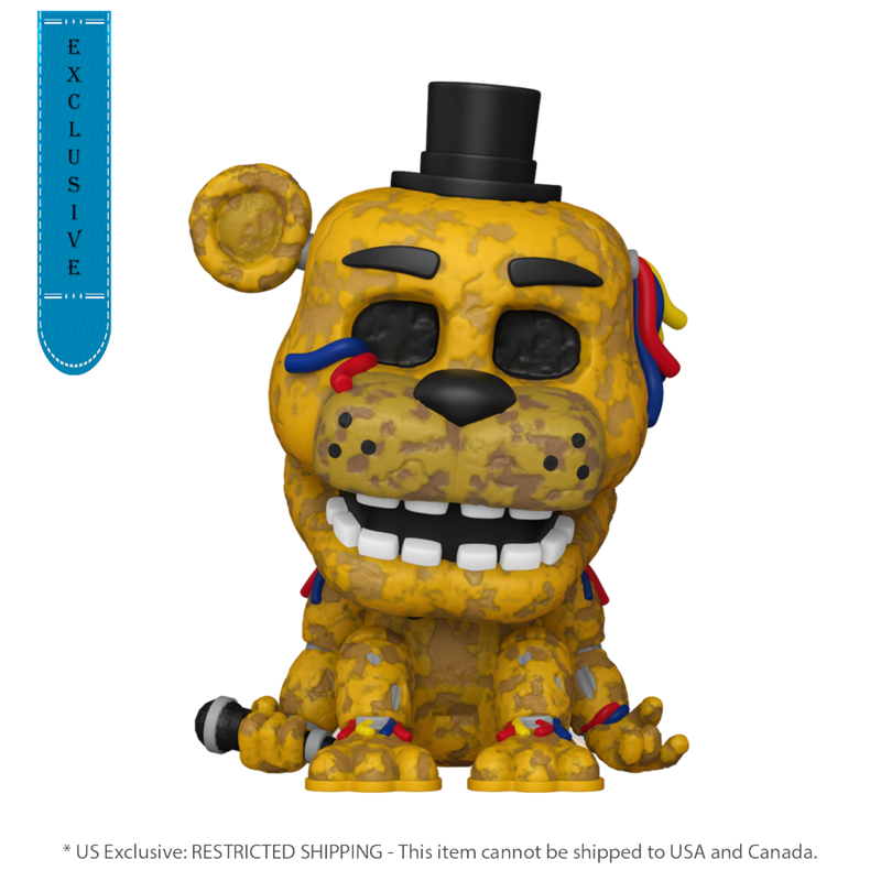 Five Nights at Freddy's - Withered Golden Freddy Pop! Vinyl 1033