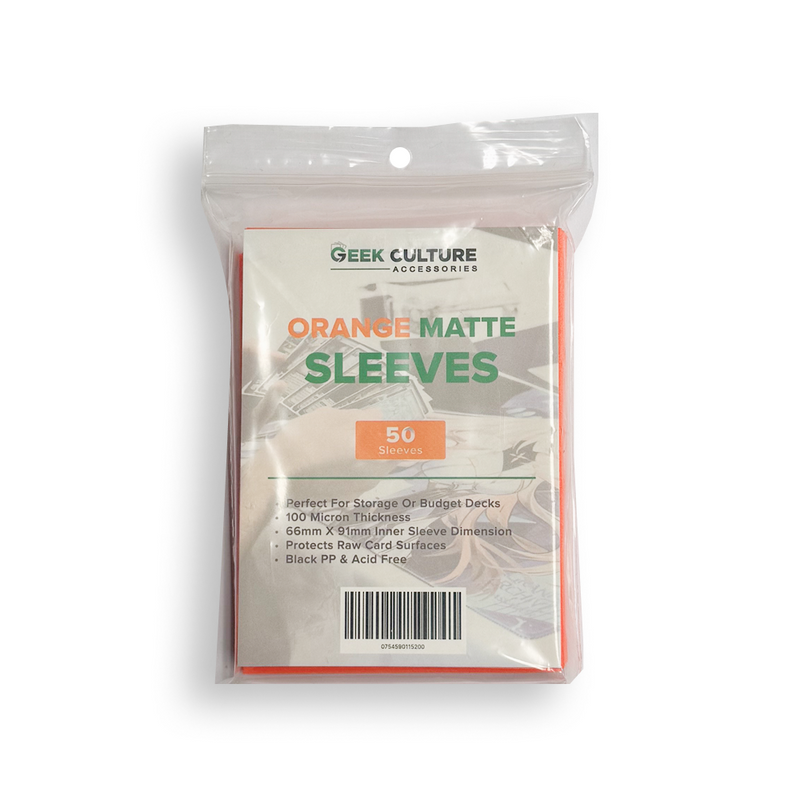 Geek Culture Matte Sleeves (Standard Size)
