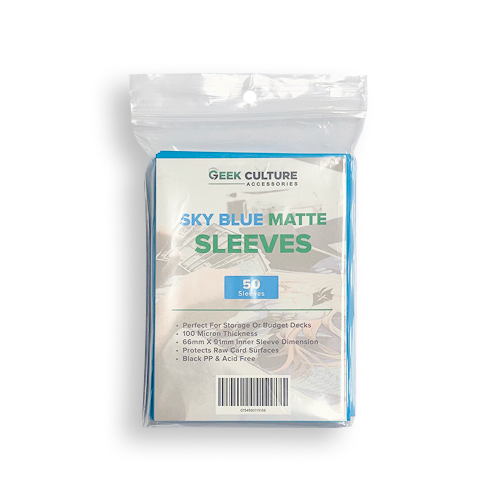 Geek Culture Matte Sleeves (Standard Size)