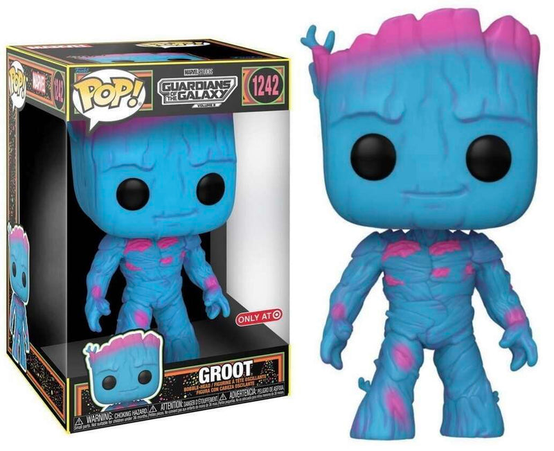 Guardians Of The Galaxy 3 – Groot (US Exclusive) Blacklight 10in Pop! 1242