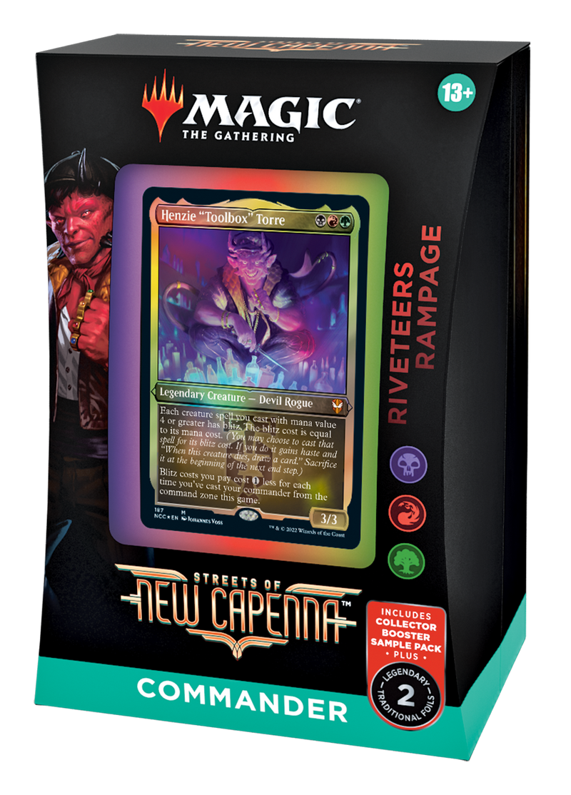 MTG Streets of New Capenna Commander Decks