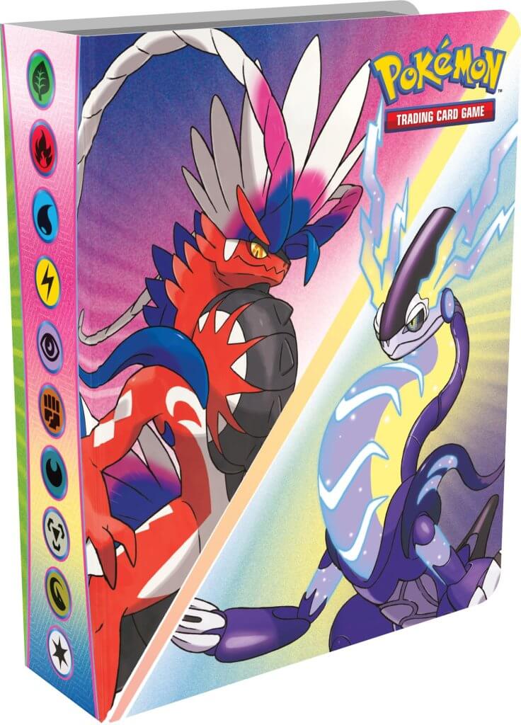 PKM Scarlet & Violet - Mini Portfolio & Booster Pack
