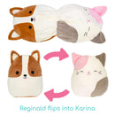Squishmallows flip 12" - Reginald / Karina