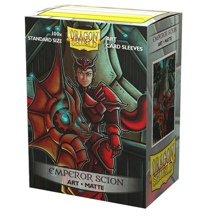 Dragon Shield - Emperor Scion Portrait Brushed Art