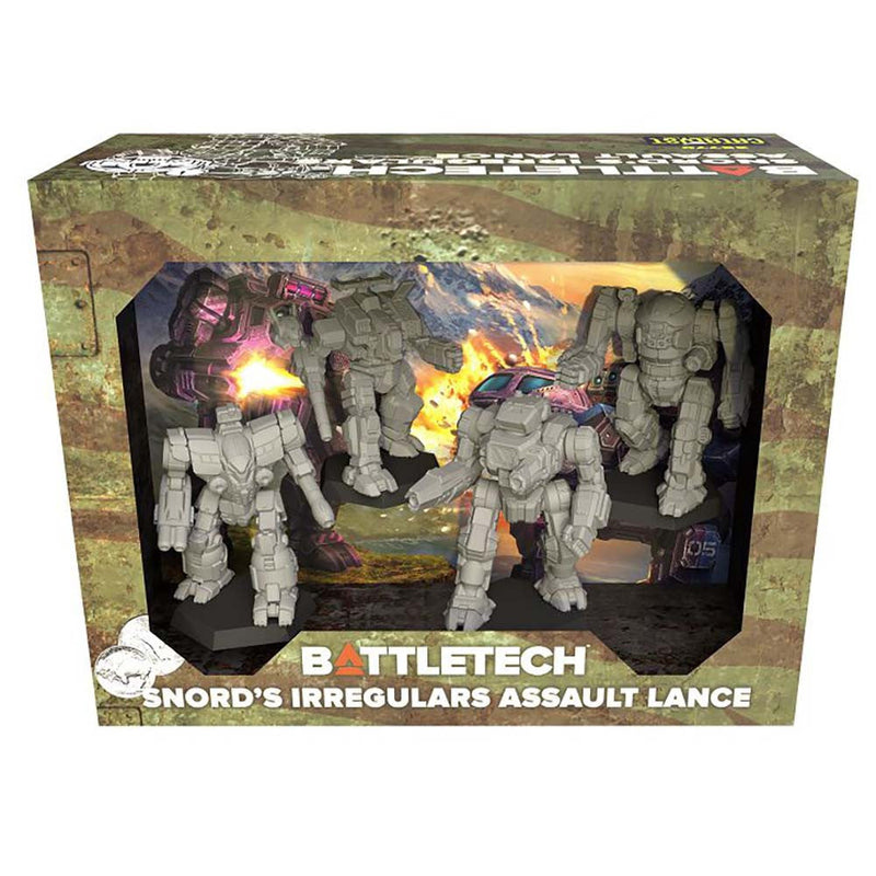 Battletech: Snord's Irregulars Assault Lance Pack
