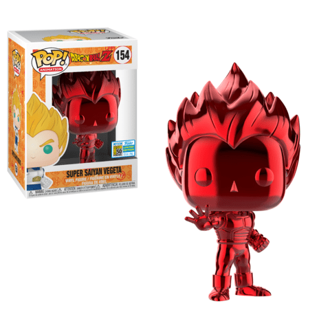 Dragon Ball Z - Vegeta Chrome Pop! 154 SDCC