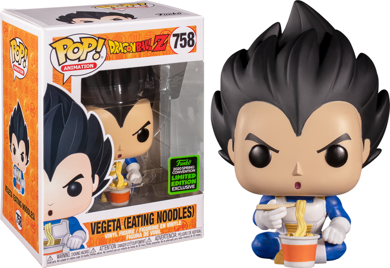 Dragon Ball Z - Vegeta eating noodles Pop! EC20 758