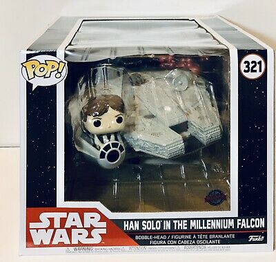 Han solo in the millennium falcon 321 pop!