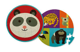 Crocodile Creek Two Sided Puzzle - Panda 24pc