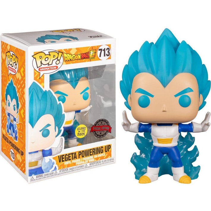 Dragon Ball Super - Vegeta  Powering Up (Glow) Pop! 713