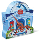 Crocodile Creek - Day at the Museum Dinosaurs Puzzle 48pc