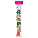 Sirius Dice - Cancer Awareness Dice Multi-Coloured