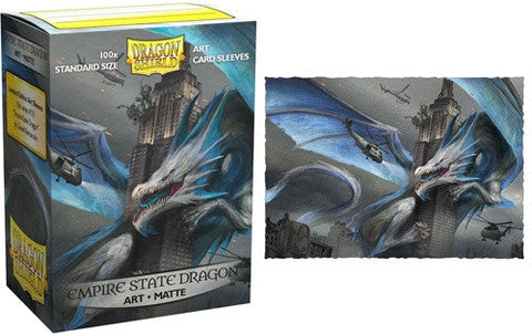 Dragon Shield - Empire State Dragon Matte Art