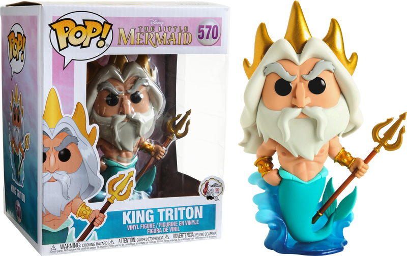 Little Mermaid - King Triton 6" Pop! 570