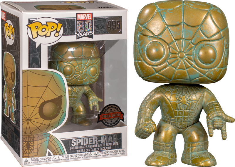 Marvel 80th Anniversary - Spiderman Pop! 495